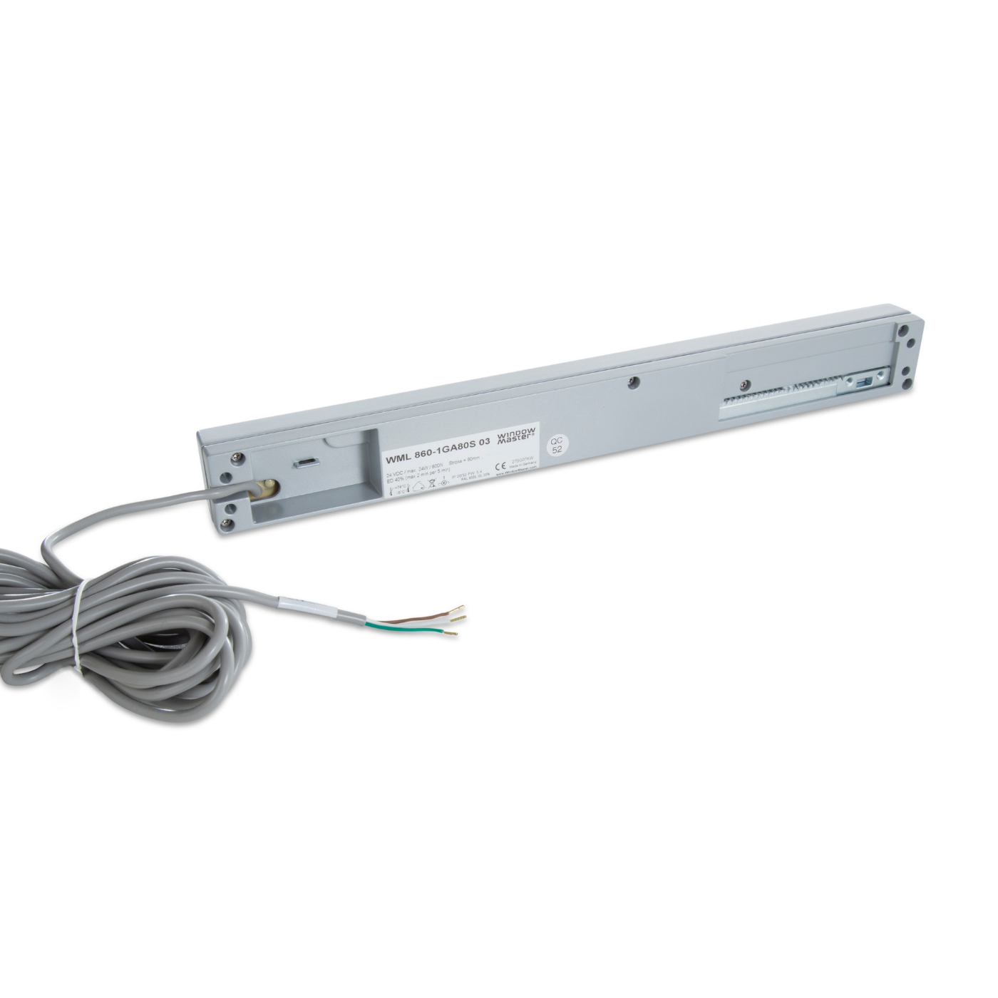 WindowMaster WML 860 – Louvre Actuator 600N windowmaster louvre actuator